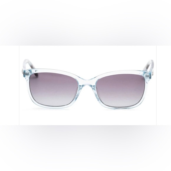 KATE SPADE Blue Frame Rectangular Sunglasses - comes w/ Light Pink Eyewear Case